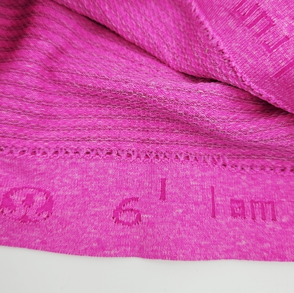 Lululemon Swiftly Tech 1/2 Zip Long Sleeve Top Heathered Pink - Picture 10 of 11